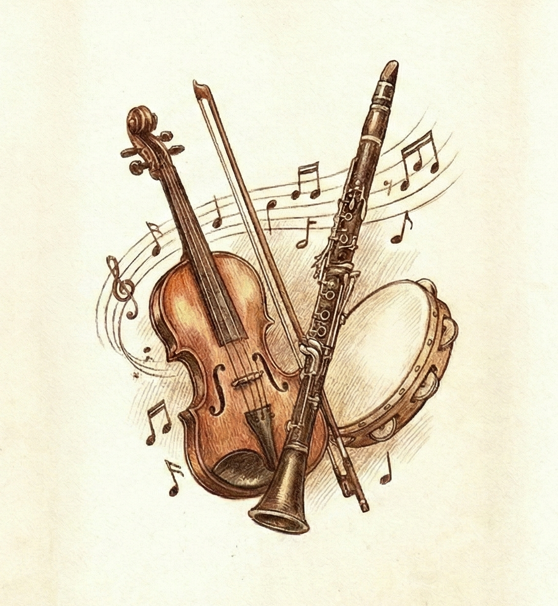 Instruments Illustration